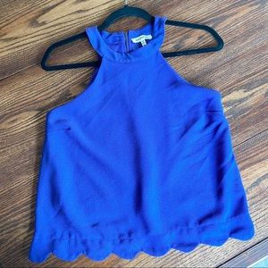 Tank Top Scallop Detail - Size XS